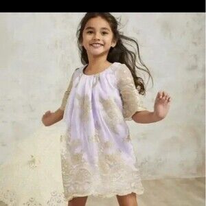 Chasing Fireflies pink & gold dress size xl 14/16